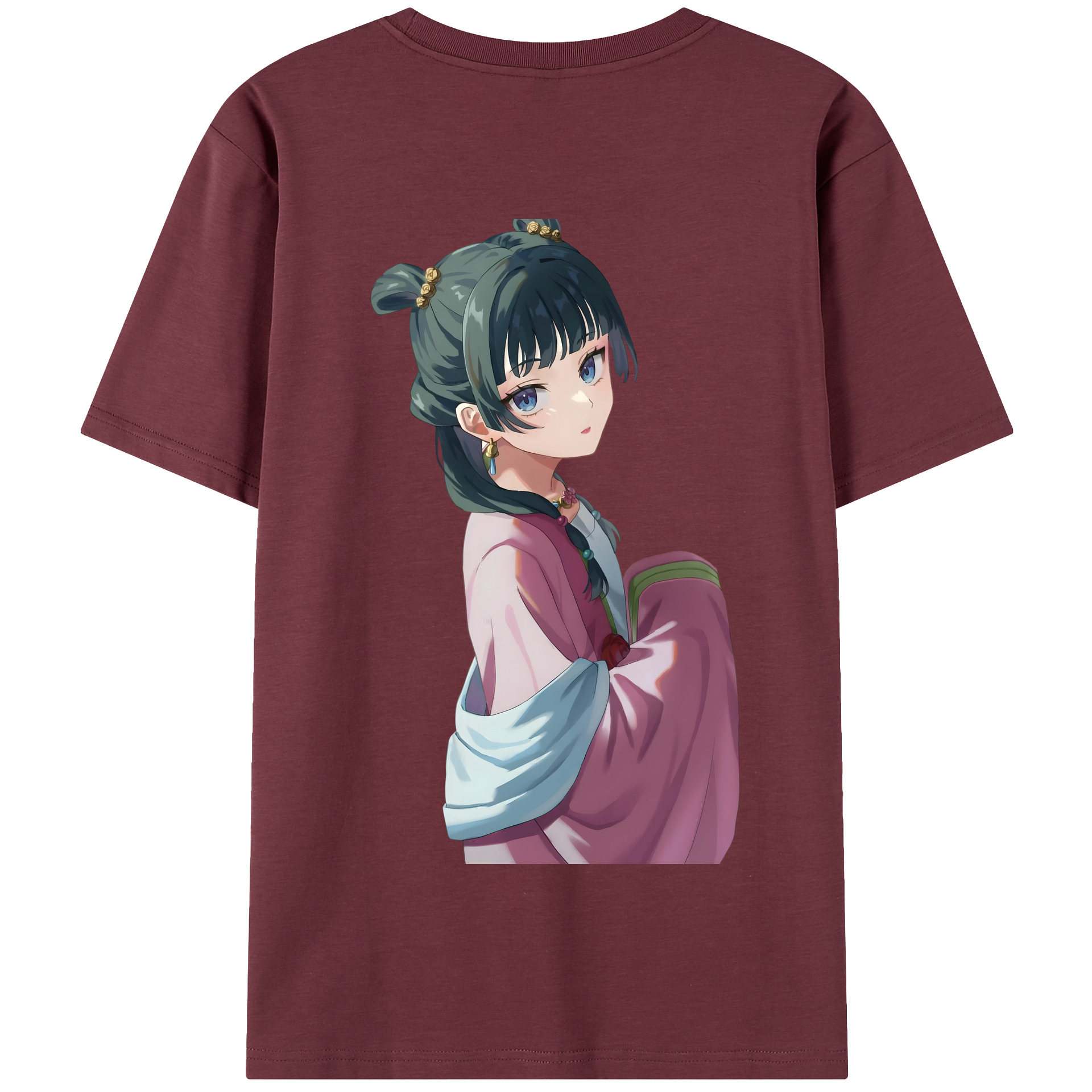（画像用） 薬屋のひとりごと The Apothecary Diaries 綿100％半袖Tシャツ（背面プリント）